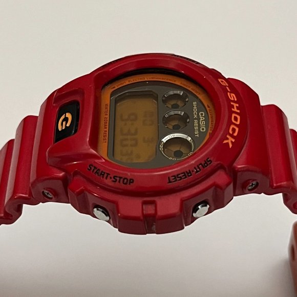 Men's Vintage 90's DIGITAL Watch CASIO "G-Shock" (1289) DW-6900CB. Alarm. Chrono - Picture 6 of 13